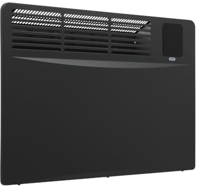 ECOSO Elio 1500W Anthracite UK Plug WiFi Convector Panel Smart Electric Heater - 420mm x 615mm