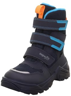 Superfit Snow Max Warm Gefütterte Gore-Tex, Stivali da Neve, Blu Turchese 8030, 35 EU Larga