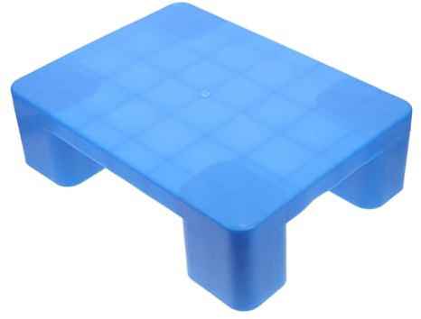 DIYEAH Palet de Plástico Abs Resistente para Almacenamiento Industrial y Supermercados Fácil Instalación y Estructura Firme para Uso en Estantes y Plataformas