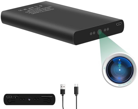 sakalaka HD 1080P Mini Kamera Tragbare Mini Überwachungskamera Bewegungserkennung Nachtsicht Video Kamera Sicherheits Kamera für Zuhause Raum Büro