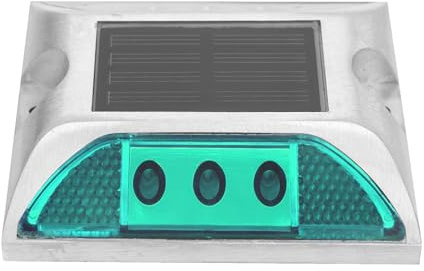 ARTOCT Luces de Tierra Solares LED, Lámpara de Marcador de Camino de Entrada Al Aire Libre Impermeable para Jardines Patios Caminos (Verde)
