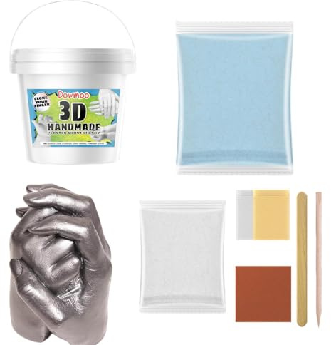 Kit de fundición manual: juego de tamaño familiar, molde 3D, estatua de