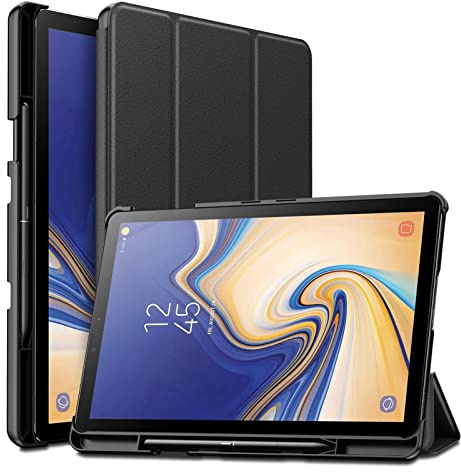 10,5-Zoll-Tablet-Hülle Stoßfeste Tablet-Hülle für Samsung Galaxy Tab S4 Automatisches Aufwachen/Einschlafen