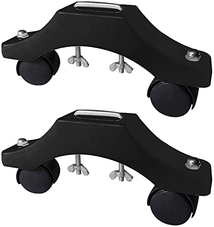 ZYWUOY Electric Heater Foot Stand Adjustable Support with Wheels for Easy Movement