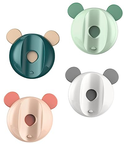 Zerodeko 4piezas Soporte Magnético para Cepillos De Dientes Organizador De Pasta De Dientes para Baño De Mezclados Instalación Sin Perforación para Cepillos Eléctricos y