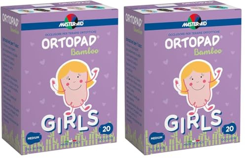 Ortopad Girlz Lot de 40 caches oculaires décorés