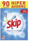 Skip detergente en polvo para la ropa, limpieza profunda 90 lavados