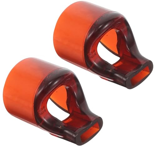 Toyvian Boquilla para Flauta 22 MM 2 Piezas, Equipo Portátil de Reemplazo para Entrenamiento Musical, Adecuado para Flautistas en Práctica Diaria