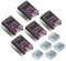 ARCELI 5pcs DRV8825 Schrittmotor-Treiber-Modul mit Kühlkörper für RAMPS 1.4, CNC-Shield, 3D Drucker