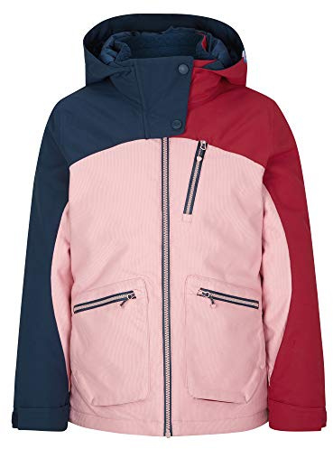 Ziener Girls Antalia Junior Children's Ski Jacket, Winter Jacket, Waterproof, Windproof, Warm, girls, 207908, Sugar rose cord., 176 (EU)