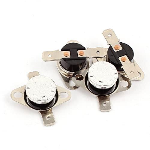 PATIKIL 50°C 10A Normalmente Aperto NO KSD301 Termostato, 4pz Temperatura Interruttore Termico Interruttore per Elettrico
