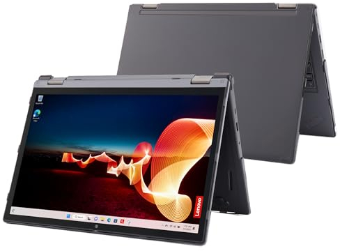 mCover Nur kompatibel mit Lenovo ThinkPad L13 / L13 Yoga Gen 3 / Gen 4 Windows Notebook-Computern (2023–2024, 33,8 cm (13,3 Zoll) (nicht für andere Lenovo-Modelle), Schwarz