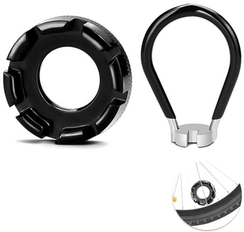 Fahrrad Speichenschlüssel, Speichenspanner, Nippelspanner, 2 Stück Speichenschlüssel Nippelspanner Fahrrad Universal Größen, Universal Speichenspanner,Speichenspanner, Speichenschlüssel Fahrrad