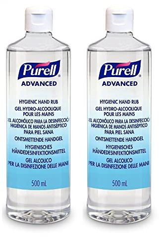 PURELL ADVANCED Hand Sanitiser 500mL flip-top 2 PACK | 2 x 500mL