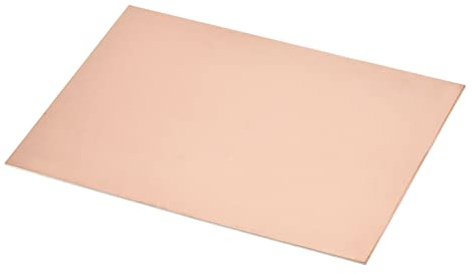 YOKIVE PCB Rame Scheda Rivestita, FR4 Lato Singolo Schede Circuito Vuote, Ottimo per Elettronica Hobby, Incisione, Circuito Progetti (200mmx150mmx2mm)