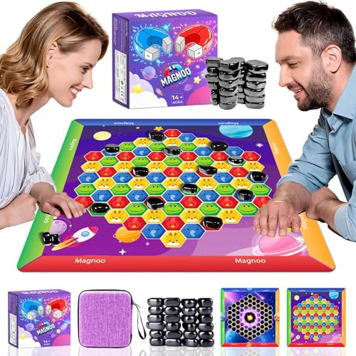 Magnetisches Schachspiel, 2025 Upgrade-Version – Tragbares Denk- & Strategiespiel mit Magneteffekt, Perfekt für Partys & Familien (ab 14 Jahren)