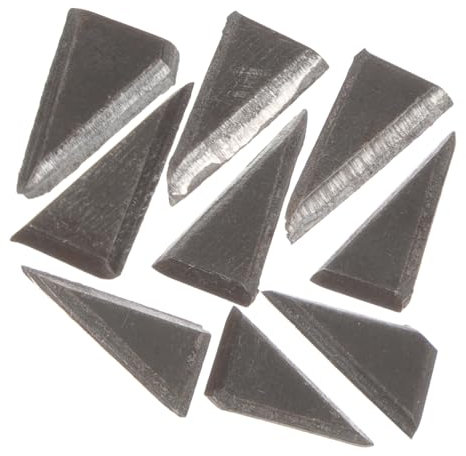 Gadpiparty 9 Piezas Cuña Llave Inglesa Herramienta Automático Carpintería Agujero De Bolsillo Reemplazo Del Mango Perforación Registro Almádena Mango De Acero Hierro Forjado Black