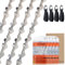 SAVIOR 4 Stück WA0142 Sägeketten für WORX Akku-Kettensäge WG324E WG324E.9 WG325E, Ersatzkette für Einhell GE-PS 18/15 Li BL, Parkside PAGHS 20-Li B2 (.300LP 1,1 mm 28 TG)