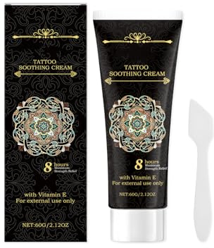 Tattoo Balm Crème De Soin Pour Tatouage, Naturelle Creme Tattoo Lotion Pour Avant, Pendant & Après Tatouage, Baume Tatouage Pour La Hydratante Et Le Raviveur De Couleurs