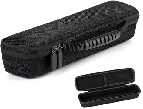 LAKPYN Estuche Rígido para Micrófono Inalámbrico, Caja de Almacenaje y Transporte para Micro y Accesorios de Audio, Escenario, Ensayos y Uso Diario uso diario uso diario