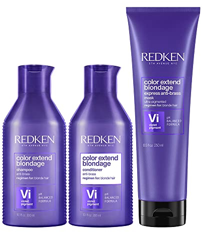 Redken Color Extend Blondage Kit Anti-Gelb Shampoo 300ml Conditioner 300ml Maske 250ml