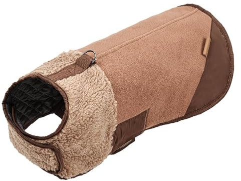 Hunde-Wintermantel, winddicht, mit Baumwolle gepolstert, Wintermantel, warmes Outfit, wendbar, Kaltwetterjacke für Hunde und Welpen