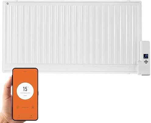 SolAire Smart WiFi Oil-Filled Electric Radiator + Timer, Voice Control, Wall Mounted or Portable