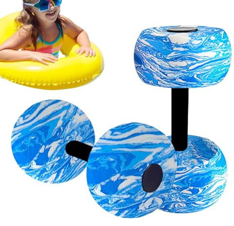 per Acquagym, 2 Manubri Fitness, Attrezzatura Per Allenamento Di Body Sculpting Per Corsi Di Nuoto Immersioni Spa Fitness Casa Viaggio Club Piscina