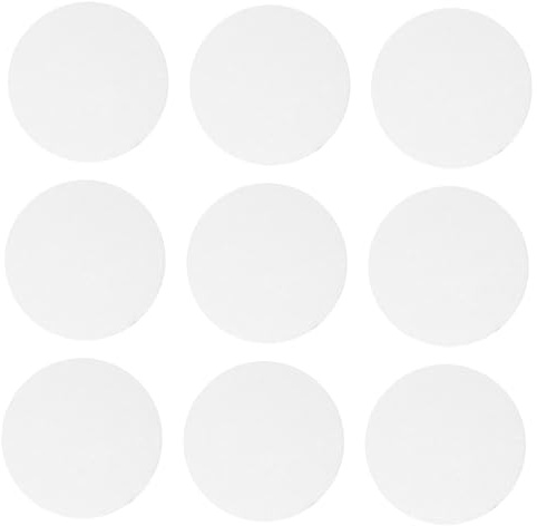 OFFSCH 10pcs Clear Round Acrylic Bases for Collectible Miniatures Table Game Figures Cake Toppers Decorative Use Dependable Support for Anime Cartoon Figurines