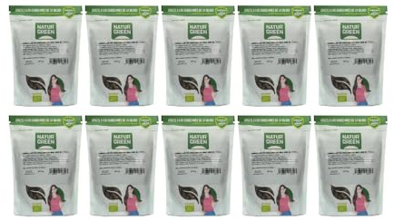 NaturGreen - Semilla de Calabaza Bio Pack 10 x 350 g, Fruto Seco Ecológico, Fuente de Proteína y Fibra, Sin Gluten, Sin Azúcares Añadidos y Vegano, Ideal en Ensalada, Pan, Yogur y Snack Saludable