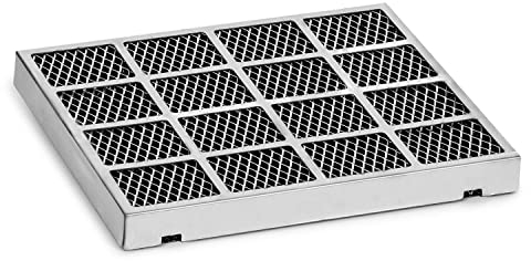 Klarstein Mariana Aktivkohlefilter, Dunstabzugshaube Filter, Zubehör Ersatz 20 x 2 x 17 cm (BxHxT), Dunstabzugshaube, Kohlefilter