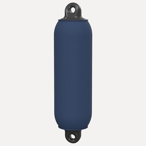 fender-design Fender Überzug für ca. 5-6 Langfender (Ø28-34cm in Navy Blau) – hochwertige 5m Fendersocken zum Selbstzuschnitt – Fendersocke für Ihr Bootszubehör