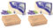 lubiu Lavendelseife Stück 100g - Bio Seife Lavendel Handgemachte - Duschseife Ohne Palmöl und Handseife Fest - Natur Seife Stück - Natural Soap (Packung mit 2)