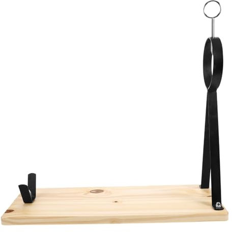 TOPBATHY Ham Holder Holder Spanish Ham Rack Sturdy Desktop Stand for Home Slicing Function