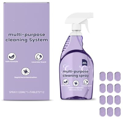 Clean Spray para Hornos,Limpiador de Hornos en Spray Drclean,Sistema de Limpieza Multiusos,para Hogar, Cocina y Baño