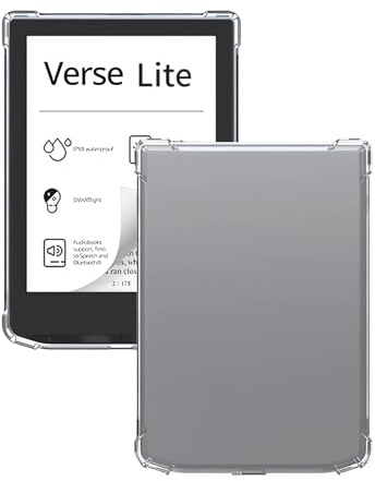 FJIASTB Clear Case for Pocketbook Verse Lite eReader 6 Inch (PB619)