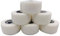 PintoMed - BENDAGGIO COESIVO - BIANCO - garza elastica, 6 rotoli x 2.5 cm x 4.5 m autoadesiva flessibile bende, qualità professionale, primo soccorso - Sports Wrap Cohesive Bandage