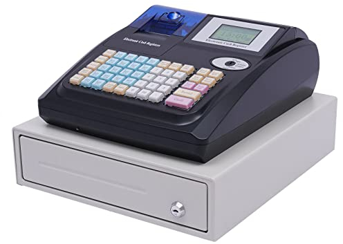 Elektronische Registrierkasse POS Registrierkasse LED Display mit 48 Tasten Elektronische Registrierkasse Catering Retail Kassensystem