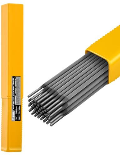 Saker Welding Rods 2.5mm Mild Steel Electrodes,Carbon Steel Stick Welding Rods, E6013 General Purpose (50 Rods)