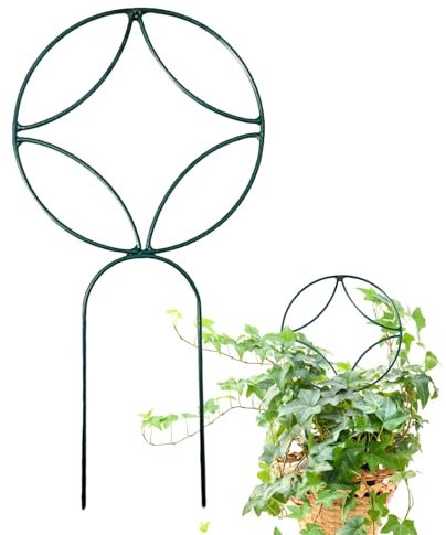 Misaakoeq Traliccio per piante in vaso, traliccio da giardino per piante in vaso rampicanti | Accessori per la coltivazione di fiori Supporto per piante d'appartamento per Pothos Rose Monstera