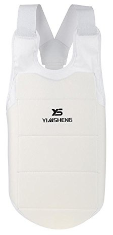 Alomejor Guardia del Torace da Boxe, Taekwondo Protezione per Unisex Bambino Adulto Gilet Protettivo per Karate, Arti Marziali(M)