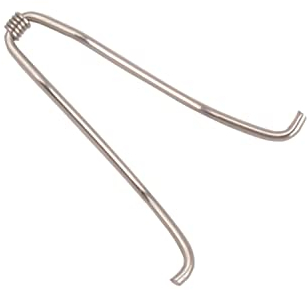 Masako Molla di ricambio per pinze chiodo con singola molla metallica (piccola), 3,5 cm