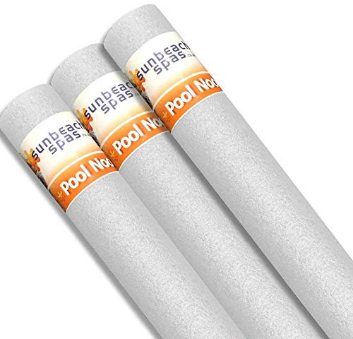 Sunbeach Spas Pool Noodle Water Aid Foam Float - White Triple Pack