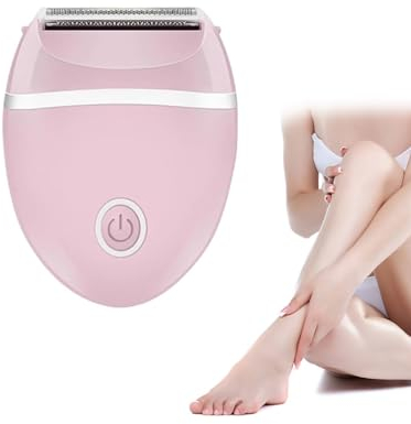 Lady Shaver 2.0, Epilierer für frauen, Damen Intimbereich Damenrasierer Intimrasierer, Abnehmbarer und waschbarer Handrasierer, Frauen Rasierer Bikini-Trimmer, Nass-und Trockenrasierer (Rosa)
