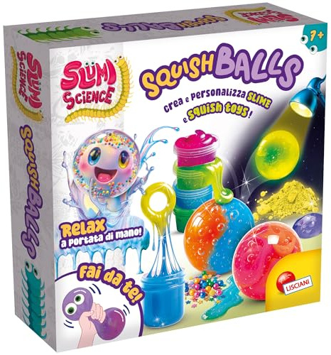 Lisciani Jeux- Slumi Science Squish Balls, 113972