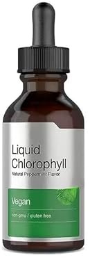 Chlorophylle liquide – Renforce l'immunité – Désodorise en interne, aide à la digestion, à la santé intestinale, à l'énergie et à la détoxification, menthe poivrée naturelle.