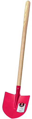 Idealspaten 5103102000 Pelle Sieger avec Bord relevé Poudre revêtue, Rouge, 29 x 27 cm