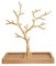 Galeara design Arbre à Bijoux - Porte-Bijoux - Presentoir a Bijoux Rangement Collier Bracelet Bague Boucle d'oreille (Furo Bambou Or)