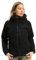 Brandit Women Teddyfleece Jacket Hooded, Farbe: black, Größe: S