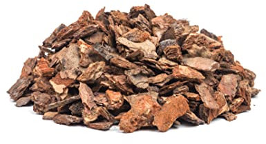 Corteccia di pino decorativa 70 L per vasi, aiuole e aree da giardino, protegge dalle erbacce, riduce l'erosione (70 litri)